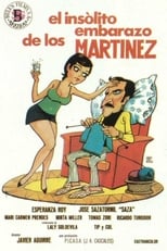 Poster de la película El insólito embarazo de los Martínez