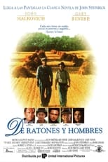 Poster de la película De ratones y hombres