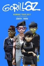 Poster de la película Gorillaz at Zénith 2017