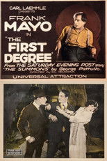 Poster de la película The First Degree