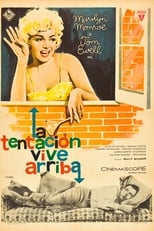 Poster de la película La tentación vive arriba