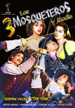 Poster de la película Los tres mosqueteros y medio