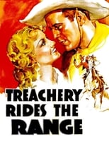 Poster de la película Treachery Rides the Range