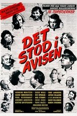 Poster de la película Det stod i avisen