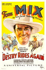 Poster de la película Destry Rides Again