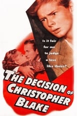 Poster de la película The Decision of Christopher Blake