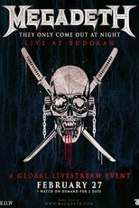 Poster de la película Megadeth - They Only Come Out At Night: Live At Budokan 2023