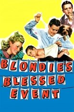 Poster de la película Blondie's Blessed Event