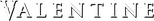 Logo Valentine