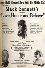 Poster de la película Love, Honor and Behave