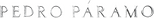 Logo Pedro Páramo