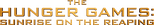 Logo The Hunger Games: Sunrise on the Reaping