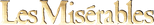 Logo Les Misérables