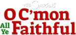Logo "The Simpsons" O C'mon All Ye Faithful