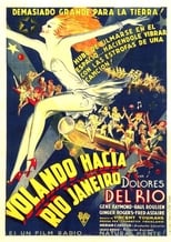 Poster de la película Volando hacia Río de Janeiro