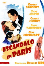 Poster de la película Escándalo en París