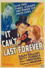 Poster de la película It Can't Last Forever