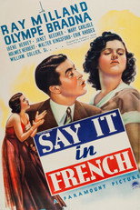 Poster de la película Say It in French