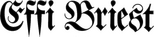 Logo Effi Briest