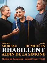 Poster de la película Albin de la Simone, Jozef Dumoulin & Fabrice Moreau @ Jazz sous les Pommiers 2026