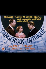 Poster de la película Dangerous Intrigue