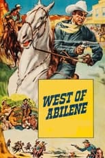 Poster de la película West of Abilene