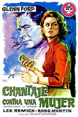 Poster de la película Chantaje contra una mujer
