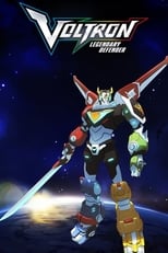 Poster de la serie Voltron: El defensor legendario