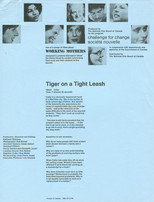 Poster de la película Tiger on a Tight Leash
