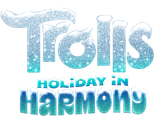 Logo Trolls Holiday in Harmony