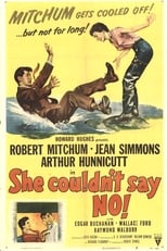 Poster de la película She Couldn't Say No