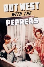 Poster de la película Out West with the Peppers