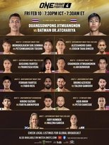 Poster de la película ONE Friday Fights 4: Duangsompong vs. Batman