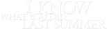 Logo I Know What You Did Last Summer