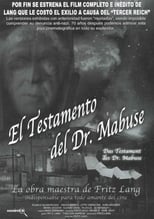 Poster de la película El testamento del Dr. Mabuse