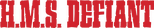 Logo H.M.S. Defiant