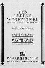 Poster de la película Des Lebens Würfelspiel