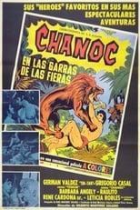 Poster de la película Chanoc en las garras de las fieras