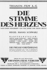 Poster de la película Die Stimme des Herzens