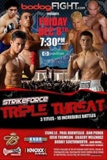 Poster de la película Strikeforce: Triple Threat