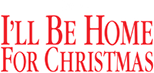 Logo I'll Be Home for Christmas