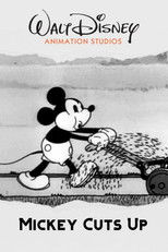 Poster de la película Mickey Cuts Up