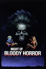 Poster de la película The Night of Bloody Horror