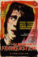Poster de la película La maldición de Frankenstein