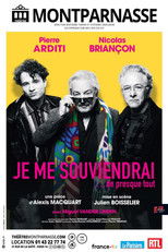 Poster de la película Je me souviendrai... de presque tout