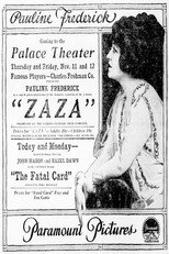 Poster de la película Zaza