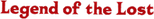 Logo Legend of the Lost