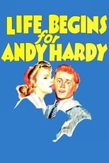 Poster de la película Life Begins for Andy Hardy