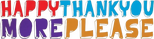 Logo Happythankyoumoreplease