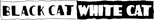Logo Black Cat, White Cat